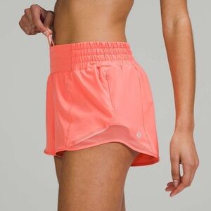 lululemon Women's Hotty Hot High-Rise Lined Shorts - Raspberry Cream